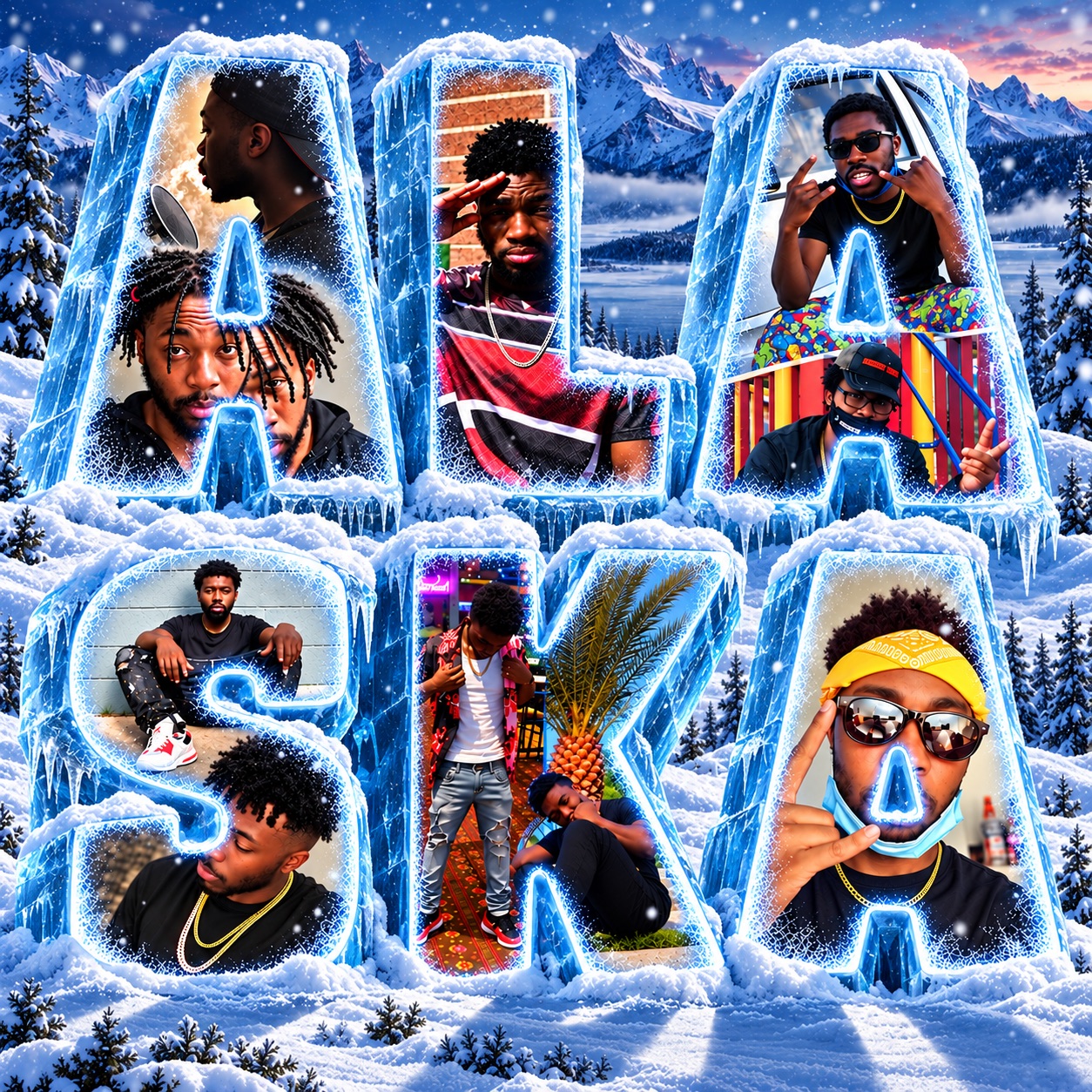 A.L.A.S.K.A. cover art featuring Michael Terrell